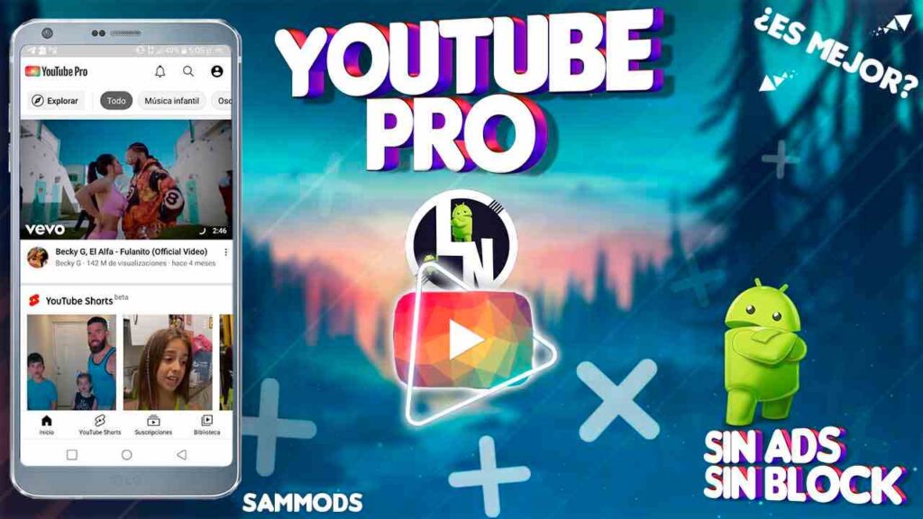 ᐈ Descargar YouTube Pro v17 MOD Ultima Versión (Premium) NunesMob